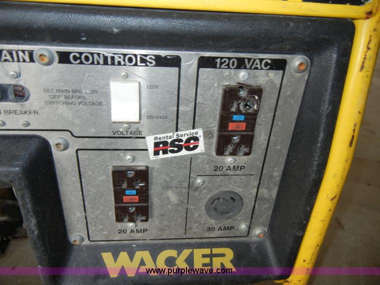 image for item J9398 Wacker G 5.6 generator