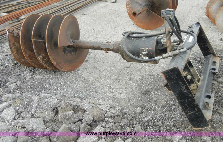 image for item J9409 Mcmillen attachment with 24" diameter auger bit