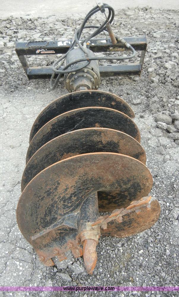 image for item J9409 Mcmillen attachment with 24" diameter auger bit