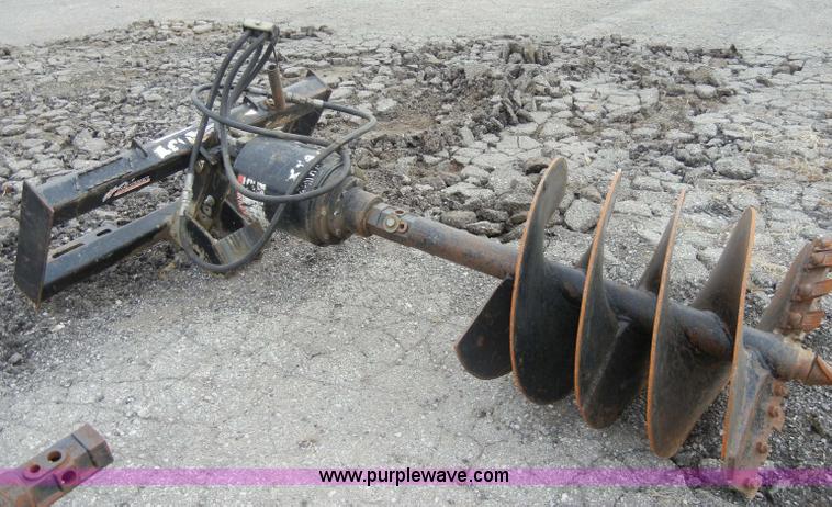 image for item J9409 Mcmillen attachment with 24" diameter auger bit