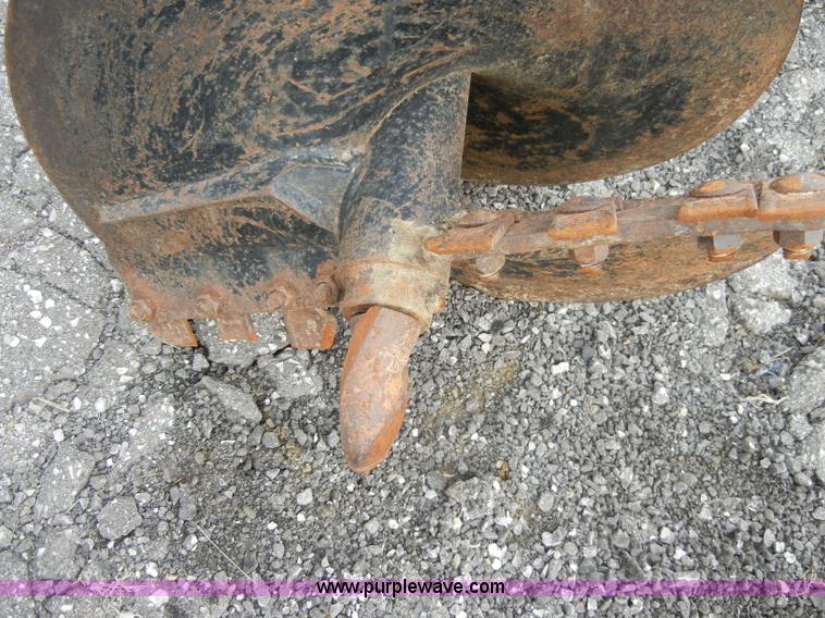 image for item J9409 Mcmillen attachment with 24" diameter auger bit