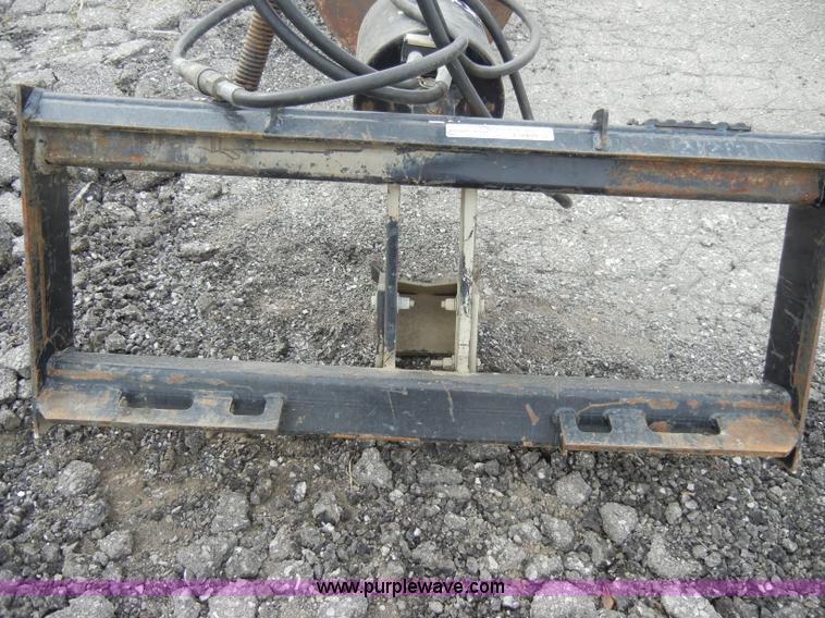 image for item J9409 Mcmillen attachment with 24" diameter auger bit