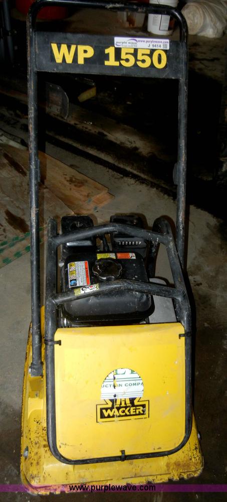 image for item J9414 Wacker 1550 vibrating compactor