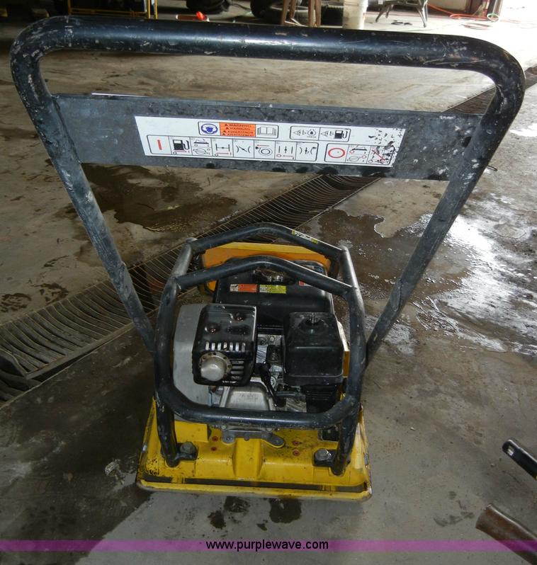 image for item J9414 Wacker 1550 vibrating compactor