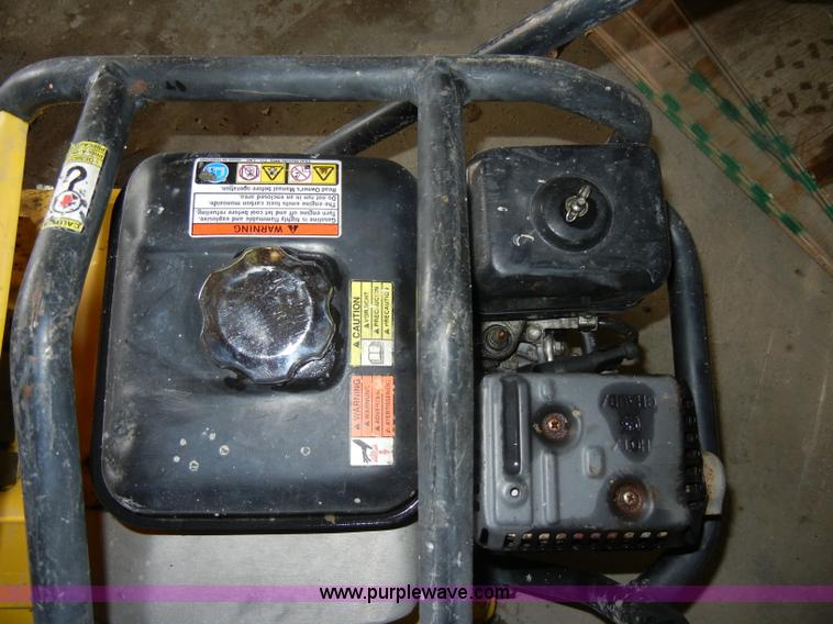 image for item J9414 Wacker 1550 vibrating compactor