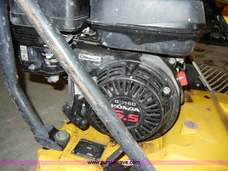 image for item J9414 Wacker 1550 vibrating compactor