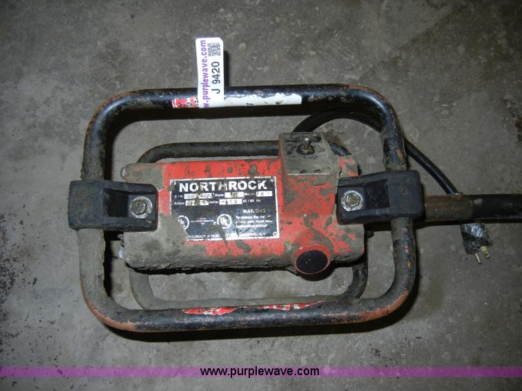 image for item J9420 Northrock concrete vibrator