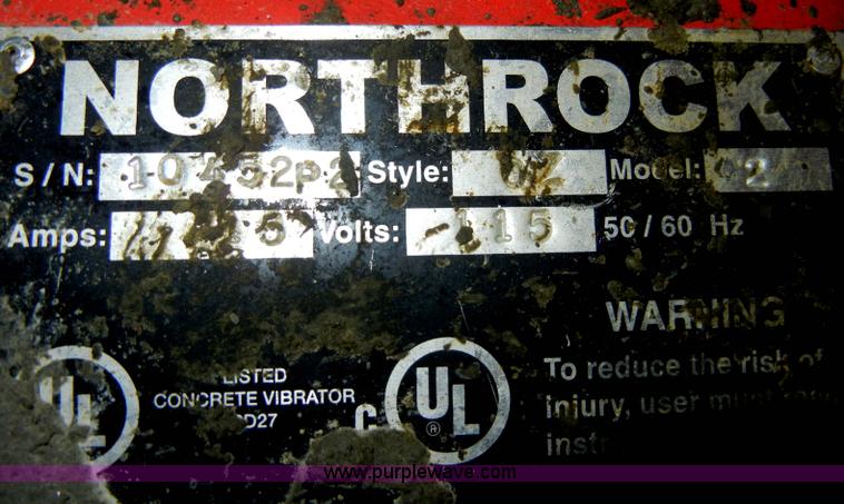 image for item J9420 Northrock concrete vibrator