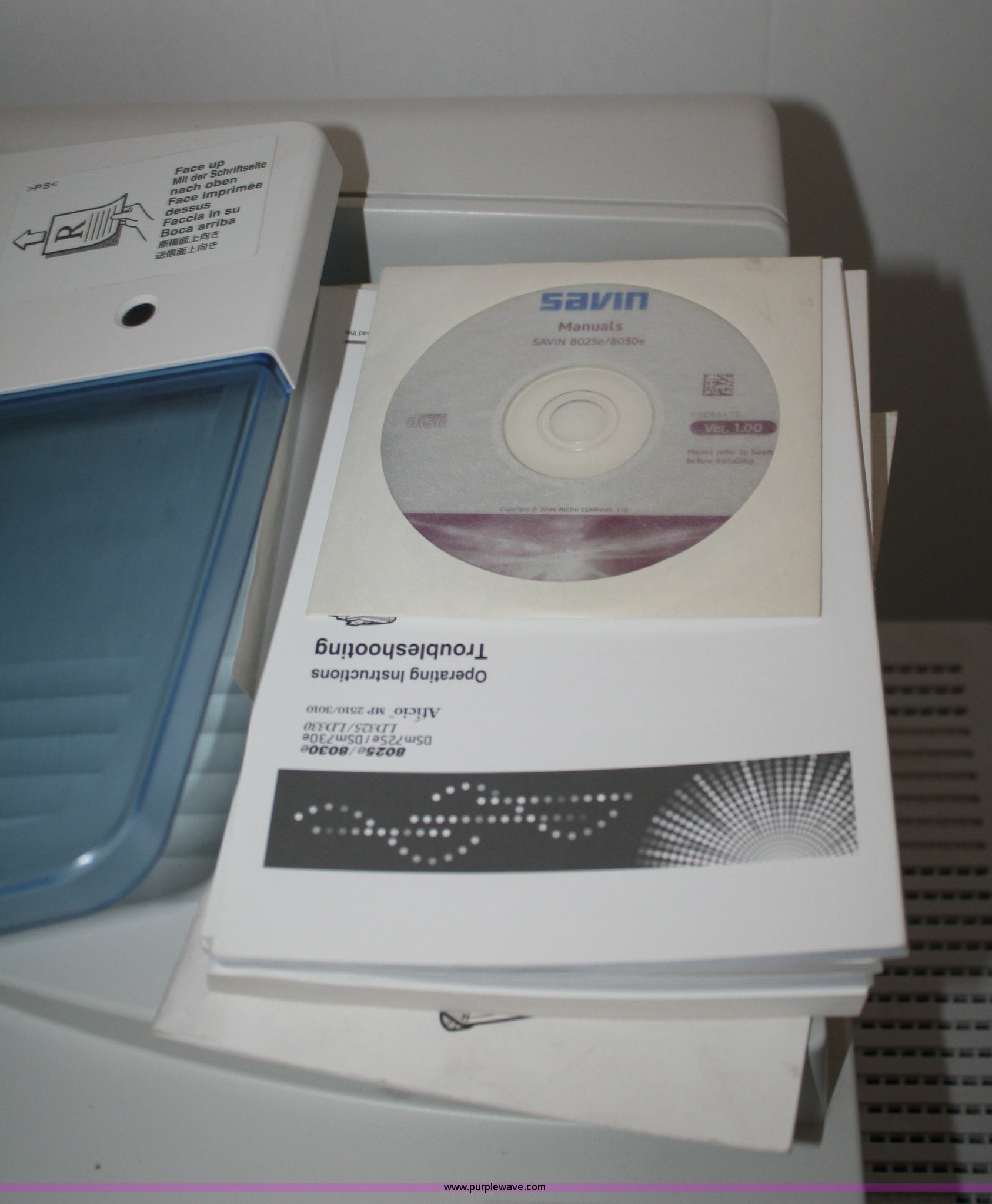 Ricoh aficio 3025, aficio 3030, mp 2510, mp 3010 servi.