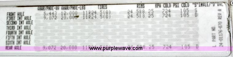 image for item A4942 2005 Freightliner FLD120SD semi truck