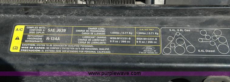 image for item A4945 2008 Ford F250 XLT Super Duty supercab pickup truck