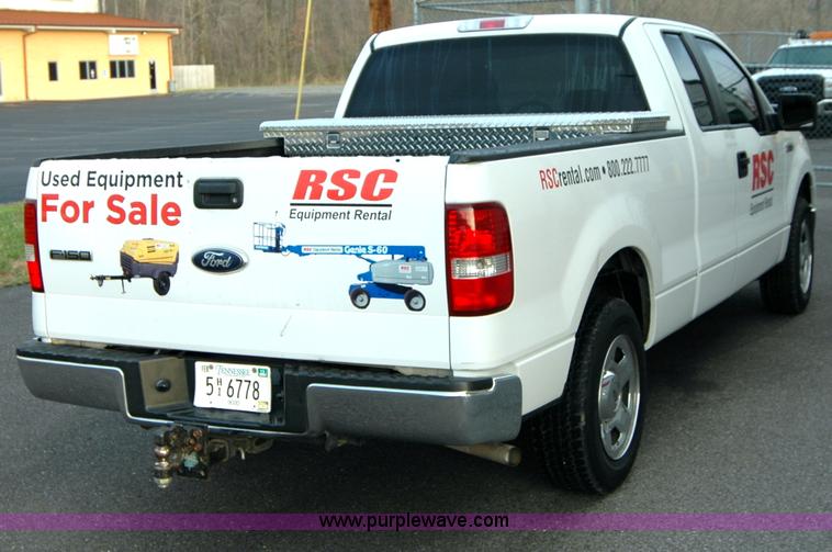 image for item A4946 2007 Ford F150 XLT SuperCab pickup truck