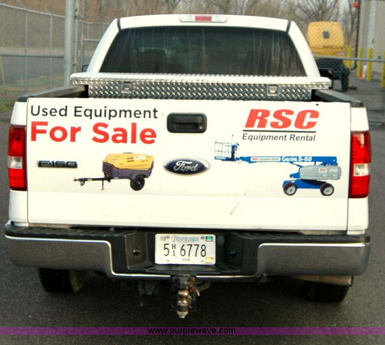 image for item A4946 2007 Ford F150 XLT SuperCab pickup truck