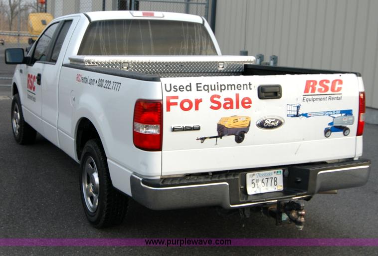 image for item A4946 2007 Ford F150 XLT SuperCab pickup truck