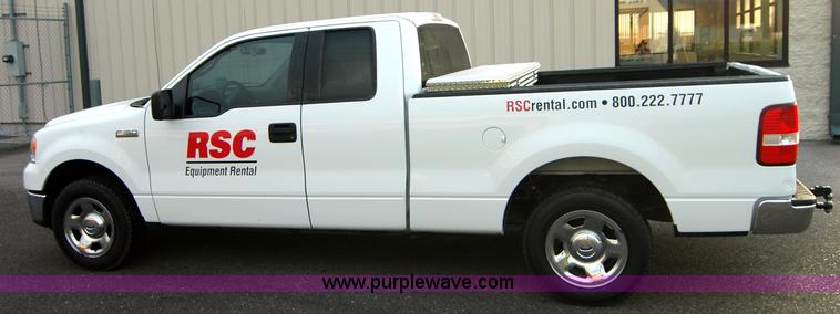 image for item A4946 2007 Ford F150 XLT SuperCab pickup truck