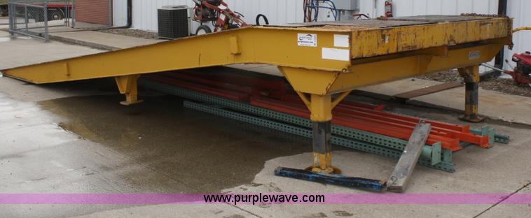 image for item A6822 1999 Ledwell adjustable loading ramp