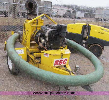 image for item B2650 2007 Wacker PT6LT centrifugal 6" trash pump