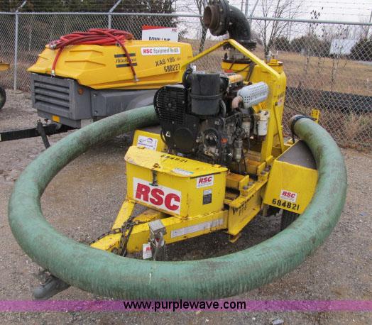 image for item B2650 2007 Wacker PT6LT centrifugal 6" trash pump