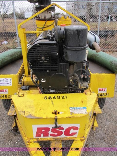 image for item B2650 2007 Wacker PT6LT centrifugal 6" trash pump