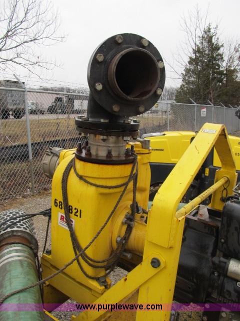 image for item B2650 2007 Wacker PT6LT centrifugal 6" trash pump