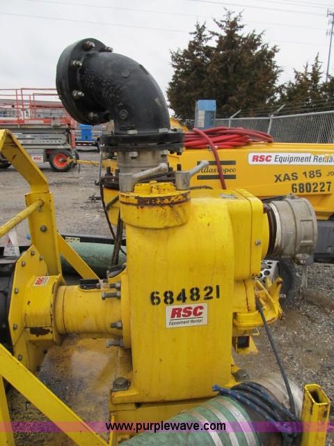 image for item B2650 2007 Wacker PT6LT centrifugal 6" trash pump