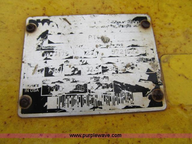 image for item B2650 2007 Wacker PT6LT centrifugal 6" trash pump