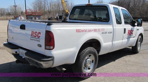 image for item B2662 2006 Ford F250 XLT Super Duty SuperCab pickup truck