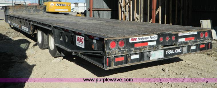 image for item B3581 2007 Trail King TK70HT-482 trailer