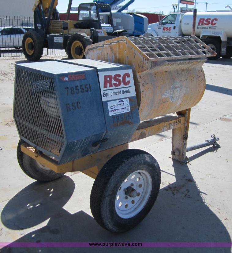image for item B5771 2009 Stone 855PMH mortar mixer