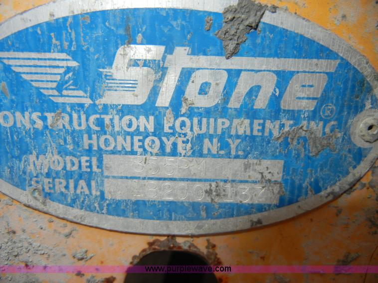 image for item C4351 2008 Stone 855PMH mortar mixer