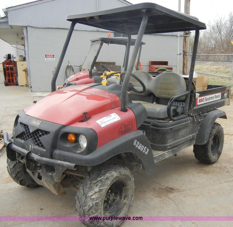 image for item C4352 2007 Club Car XRT1550G IntelliTrak utility vehicle