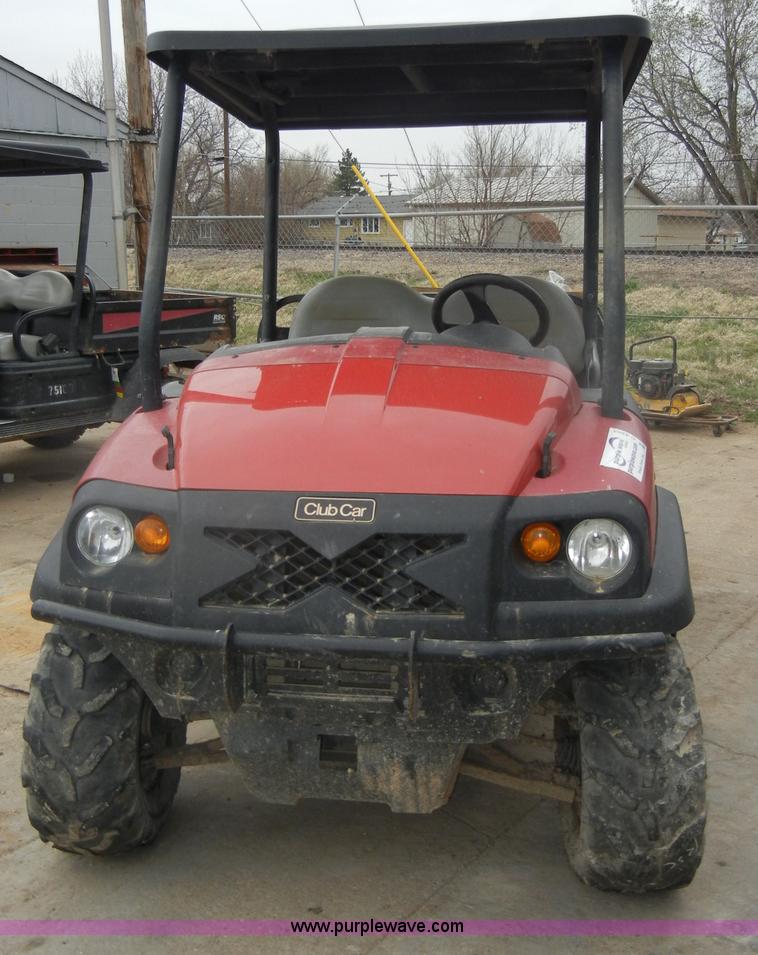 image for item C4352 2007 Club Car XRT1550G IntelliTrak utility vehicle