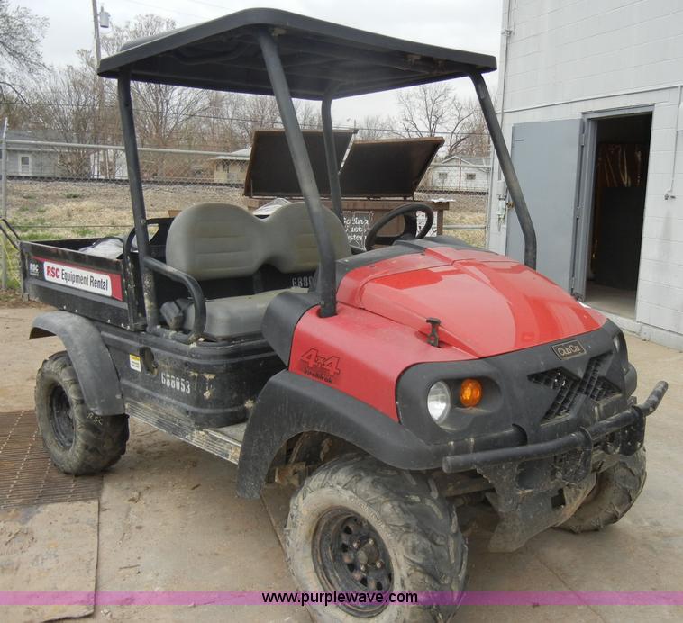 image for item C4352 2007 Club Car XRT1550G IntelliTrak utility vehicle