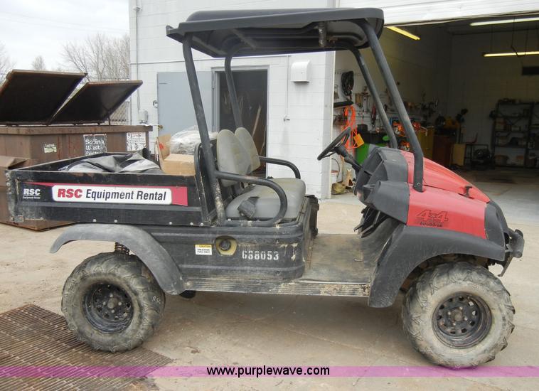 image for item C4352 2007 Club Car XRT1550G IntelliTrak utility vehicle