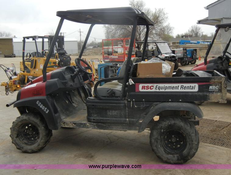 image for item C4352 2007 Club Car XRT1550G IntelliTrak utility vehicle