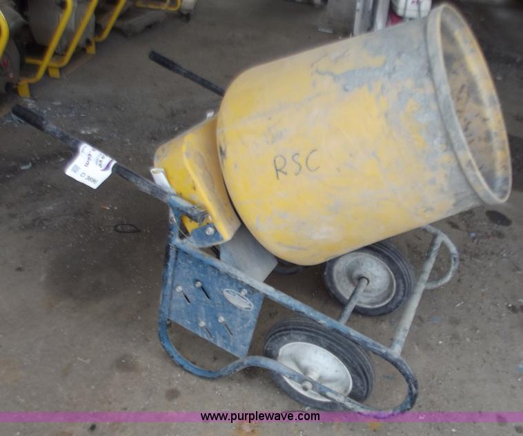 image for item D3696 Stone 250MP portable electric concrete mixer