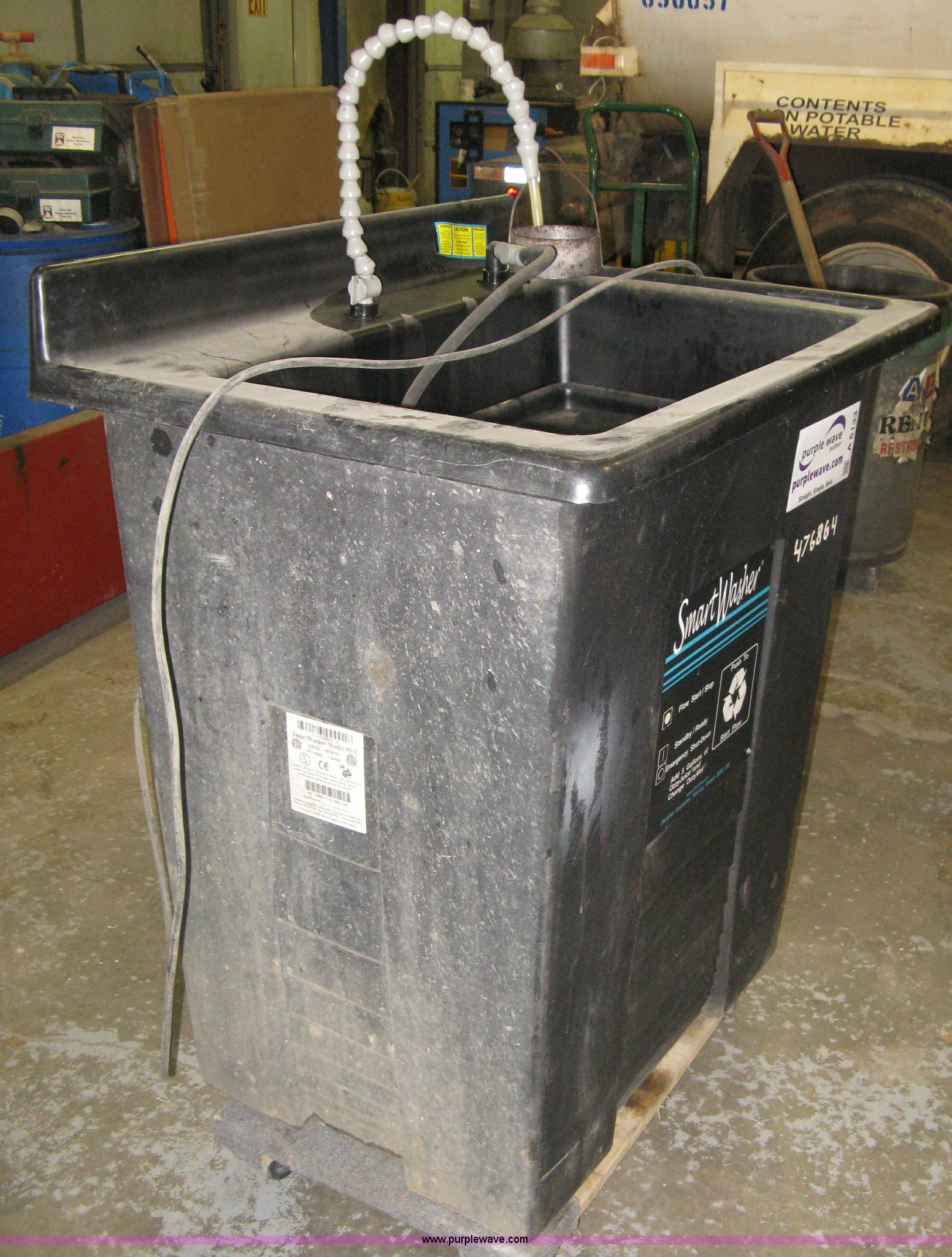 Smart Washer parts washer in Wichita, KS Item A6133 sold Purple Wave