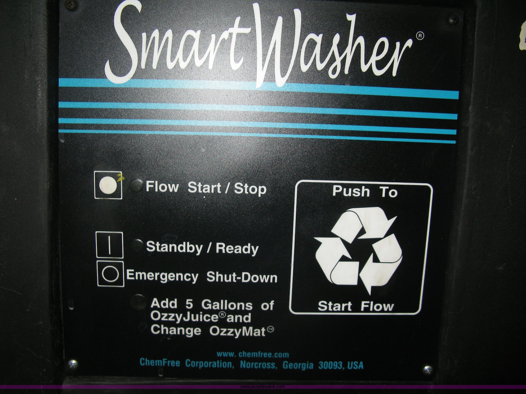 Smart Washer parts washer in Wichita, KS Item A6133 sold Purple Wave