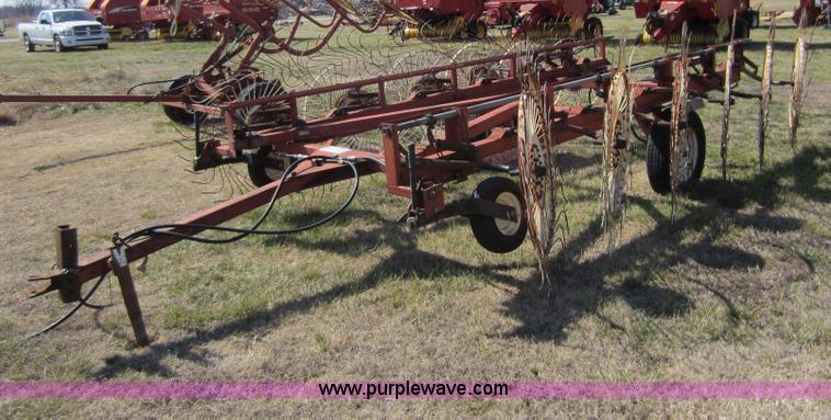 image for item A5592 Hesston 3980 12 wheel rake