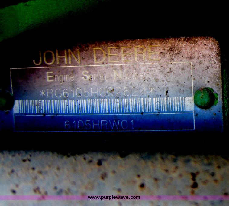 image for item A5596 1998 John Deere 9200 4WD tractor