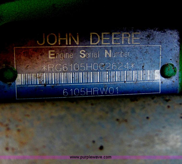 image for item A5596 1998 John Deere 9200 4WD tractor