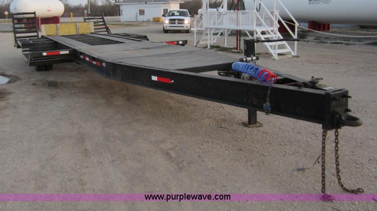 image for item A5598 2007 Shopbuilt 12'W equipment trailer