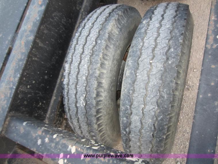 image for item A5598 2007 Shopbuilt 12'W equipment trailer