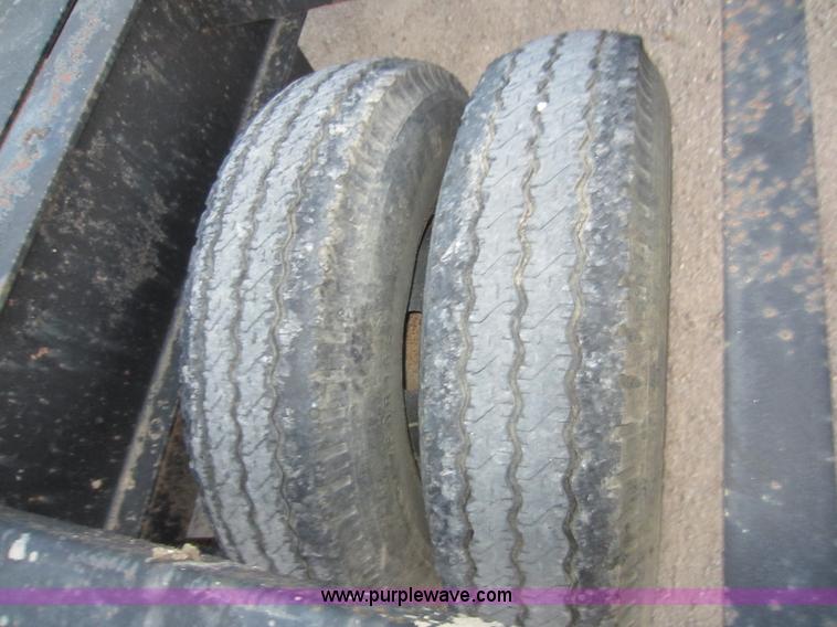 image for item A5598 2007 Shopbuilt 12'W equipment trailer