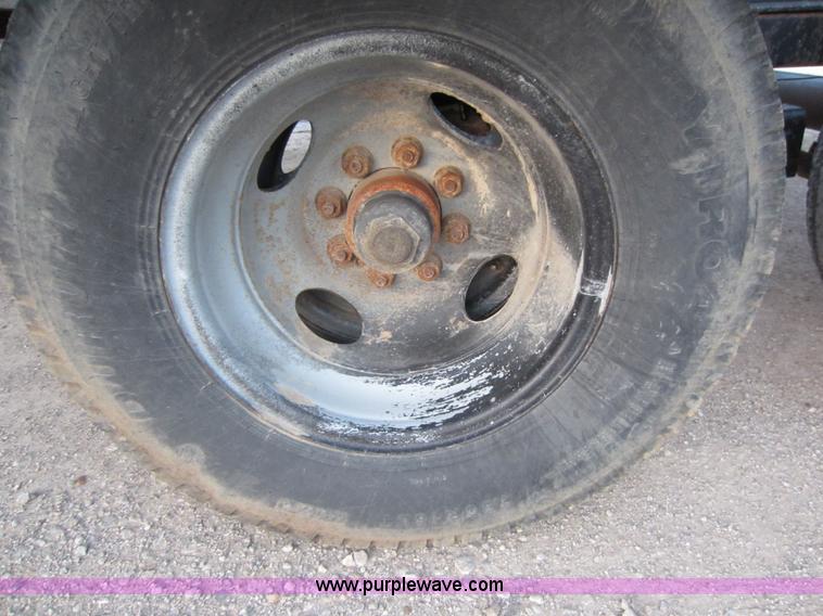 image for item A5598 2007 Shopbuilt 12'W equipment trailer