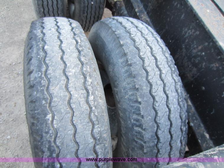 image for item A5598 2007 Shopbuilt 12'W equipment trailer