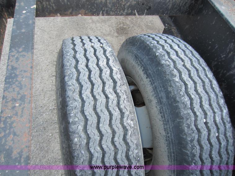 image for item A5598 2007 Shopbuilt 12'W equipment trailer