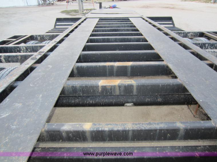 image for item A5598 2007 Shopbuilt 12'W equipment trailer