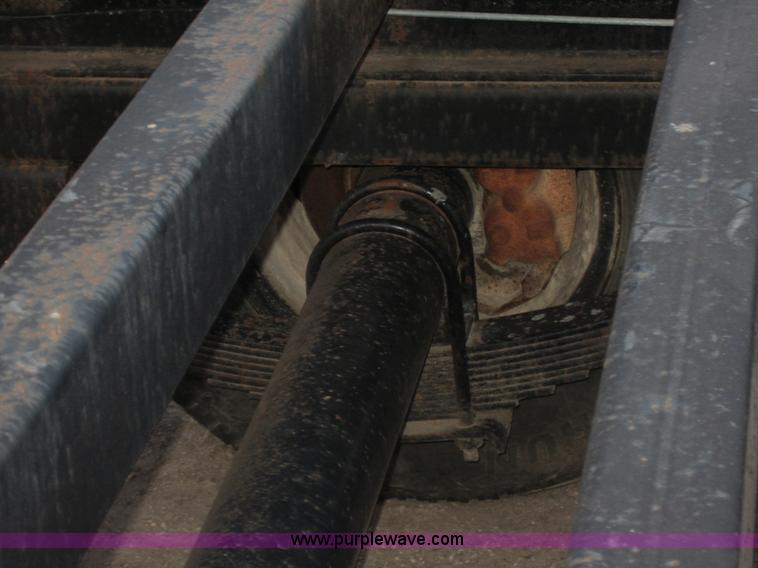 image for item A5598 2007 Shopbuilt 12'W equipment trailer