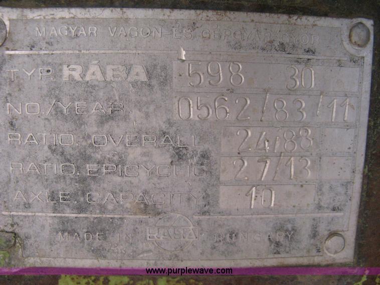 image for item A6079 1983 Steiger Panther CM325 4WD articulated tractor